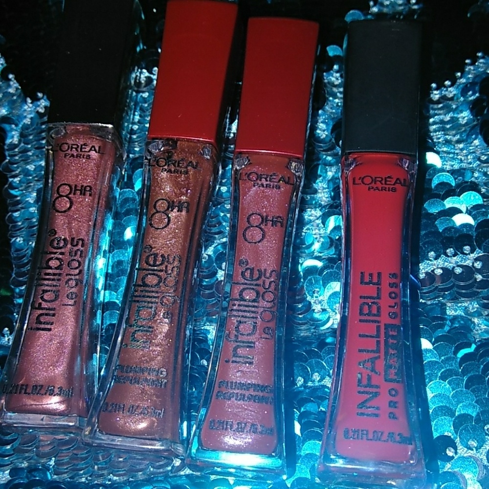 Matt and plumping gloss 4 bundle
